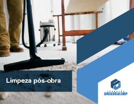 Limpeza Pós-Obra - ONLINE