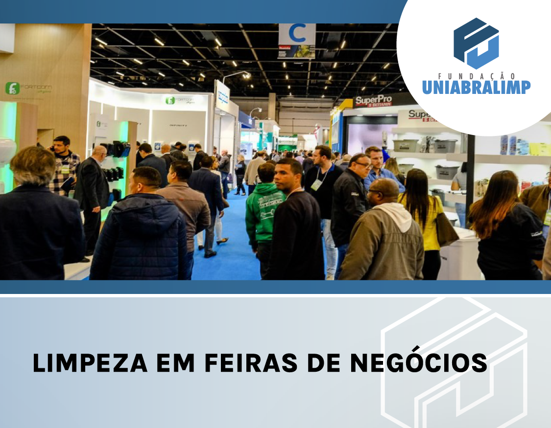 Limpeza em Feiras de Negócios - PRESENCIAL