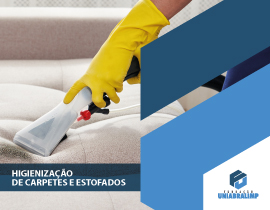 Higienização de Carpetes e Estofados - PRESENCIAL
