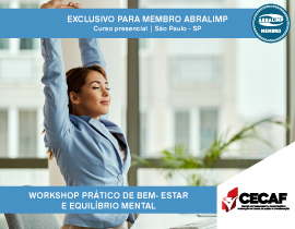 Workshop Prático de Bem-estar e Equilíbrio Mental - PRESENCIAL