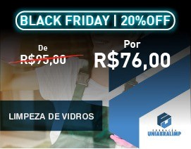 Limpeza de Vidros - PRESENCIAL